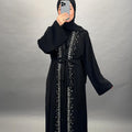 Inci Abaya Zweiteiler Schwarz