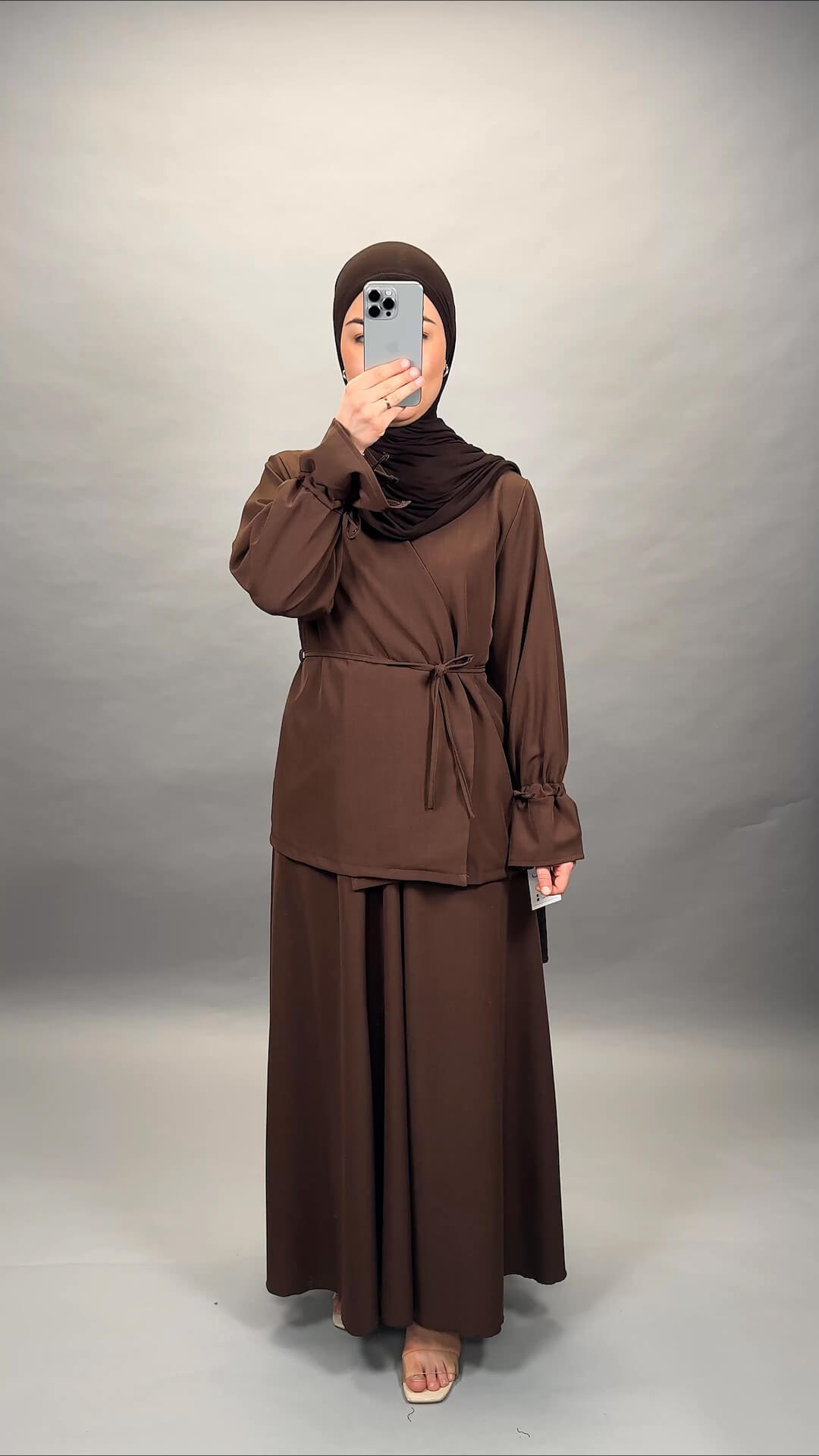 Iraya Zweiteiler Braun