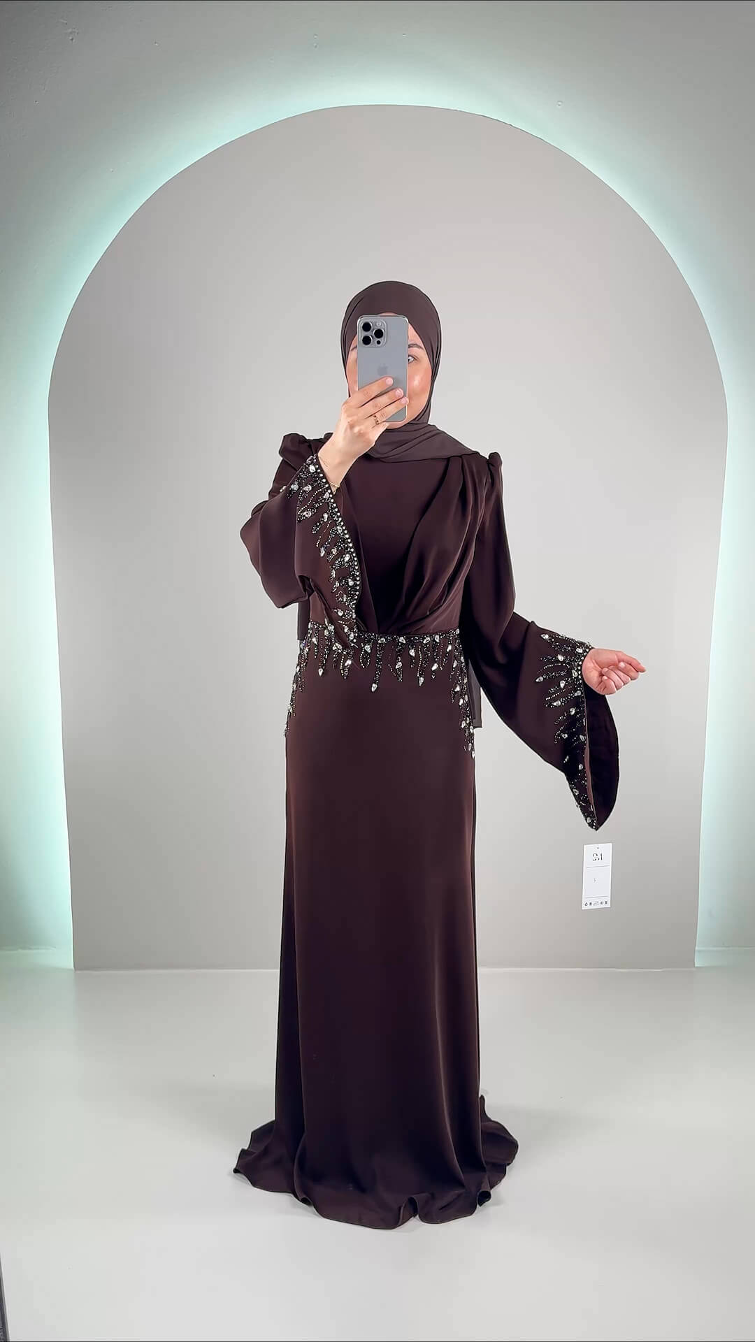 Maya Abendkleid Braun