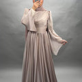 Medina Abendkleid Beige