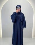 Melek Abaya Koyu Mavi