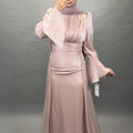 Melek Abendkleid Rose