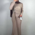 Melika Abendkleid Beige