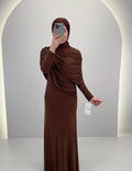 Miana Abendkleid Braun
