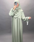 Mila Abaya Set mit Khimar Mint