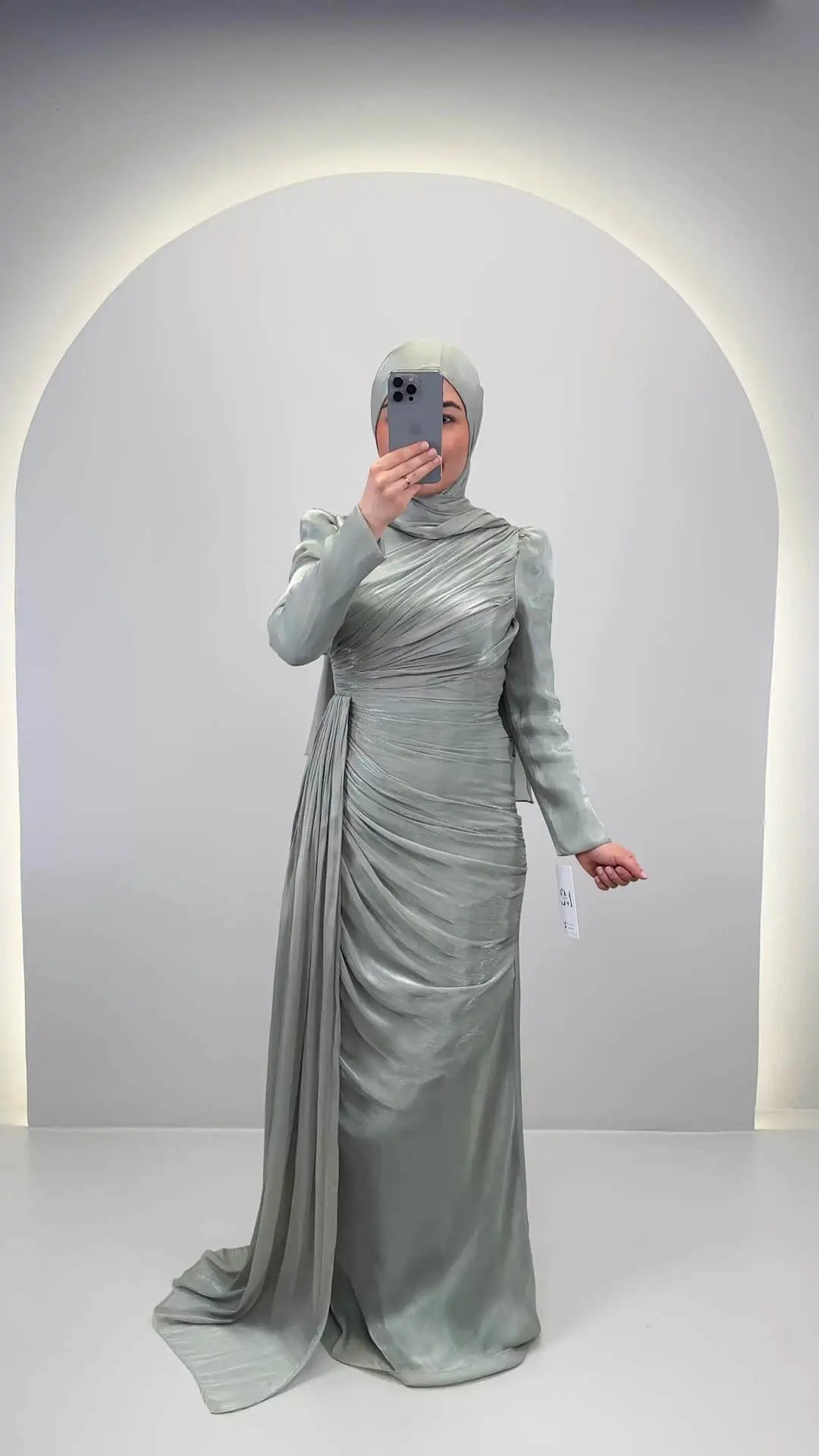 Leyla Abendkleid Mint