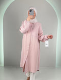 Yale Musselin Oberteil Rosa