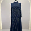 Nayla Abendkleid Dunkelblau