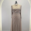 Nayla Abendkleid Beige