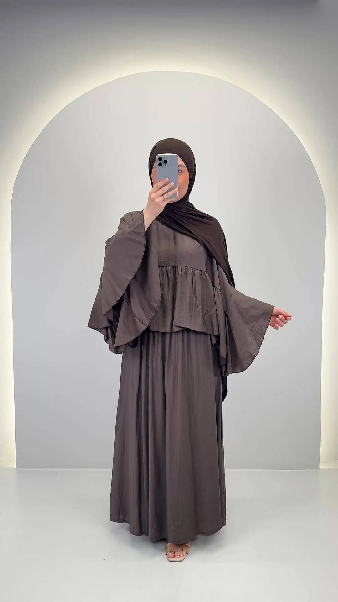 Pina Zweiteiler Braun