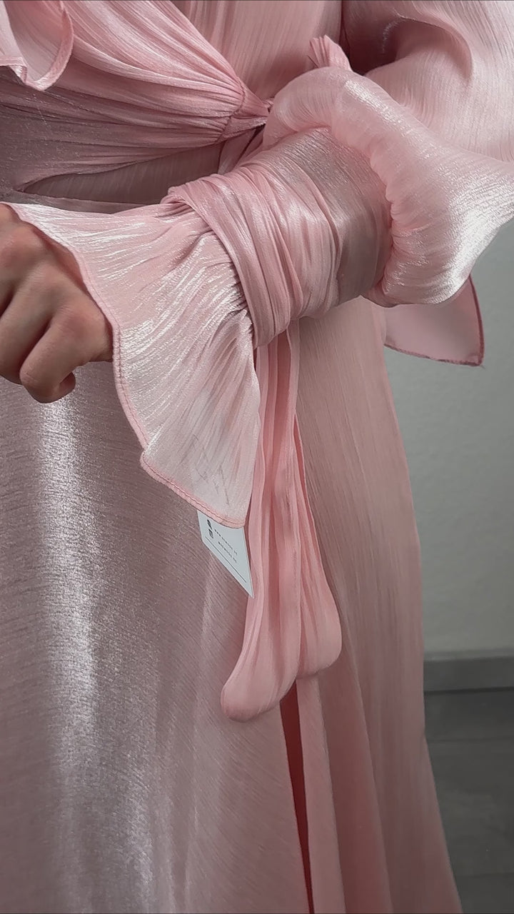 Robe de soirée Aren rose