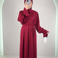 Riya Evening dress Burgundy