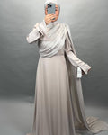 Sadem Abendkleid Beige