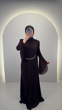 Sana Abendkleid Braun