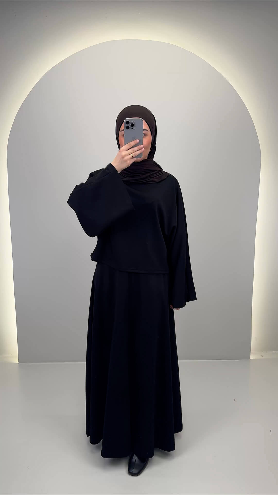 Asya Zweiteiler Schwarz