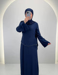 Aramiel Abendkleid Dunkelblau