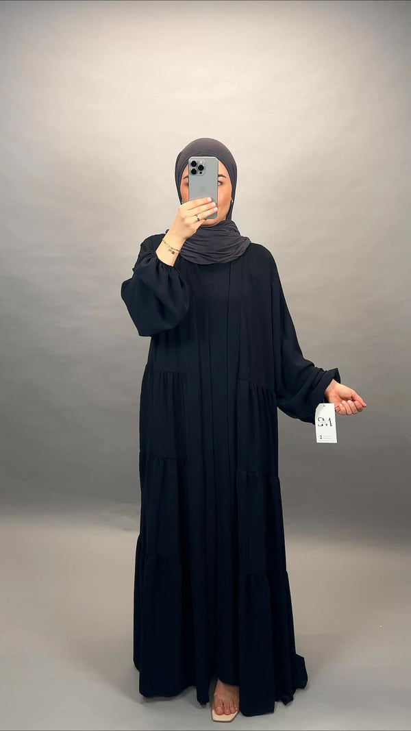 Senem Abaya Schwarz