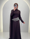 Seyla Abendkleid Braun