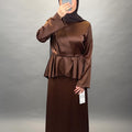 Siana Abendkleid Braun