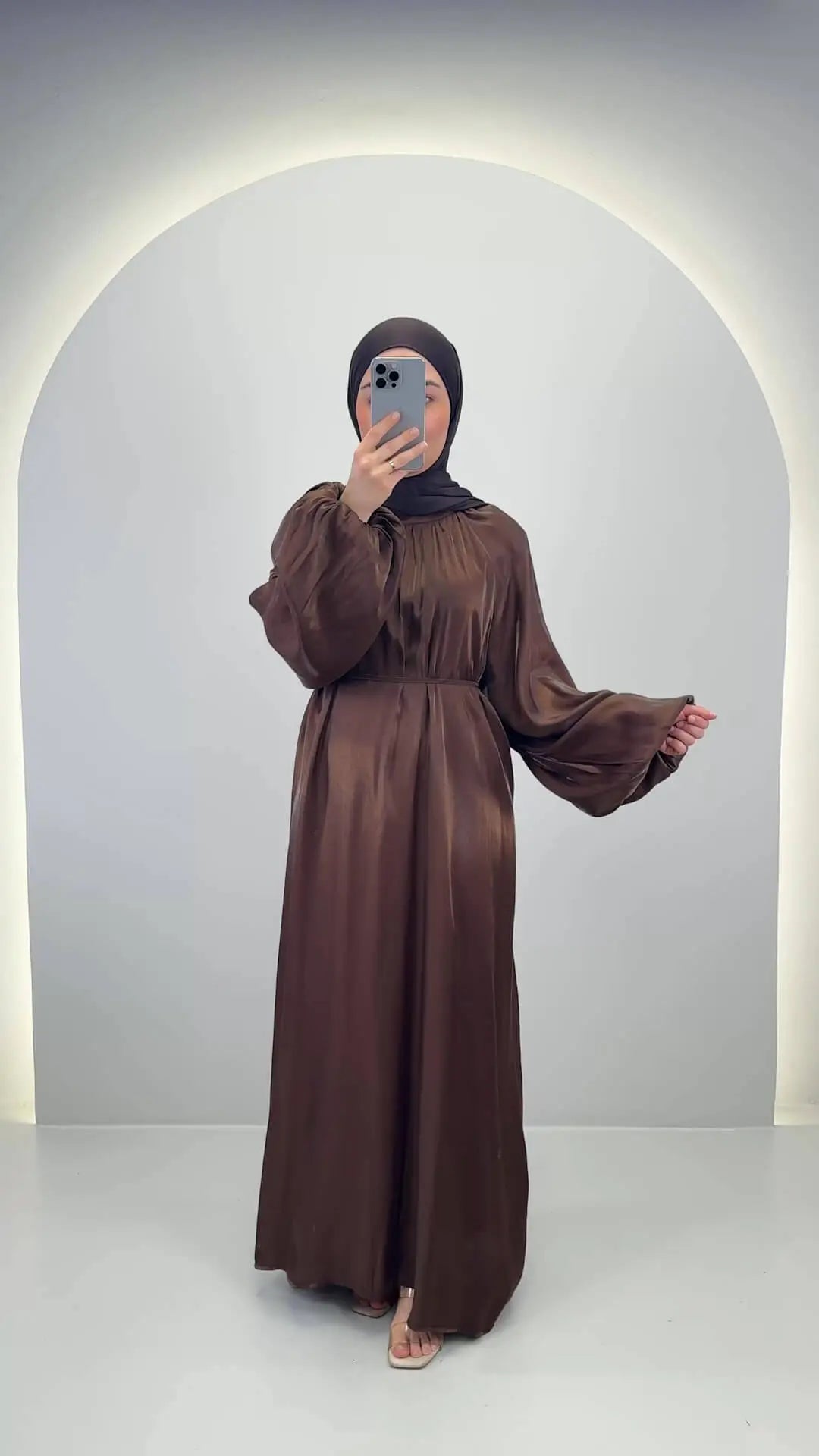 Simla Abaya Braun