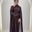Tiya Evening dress Brown