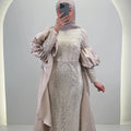 Tias Abendkleid Beige