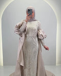 Tias Abendkleid Beige