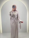 Yildiz Abendkleid Beige 01