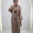 Yildiz Abendkleid Taupe